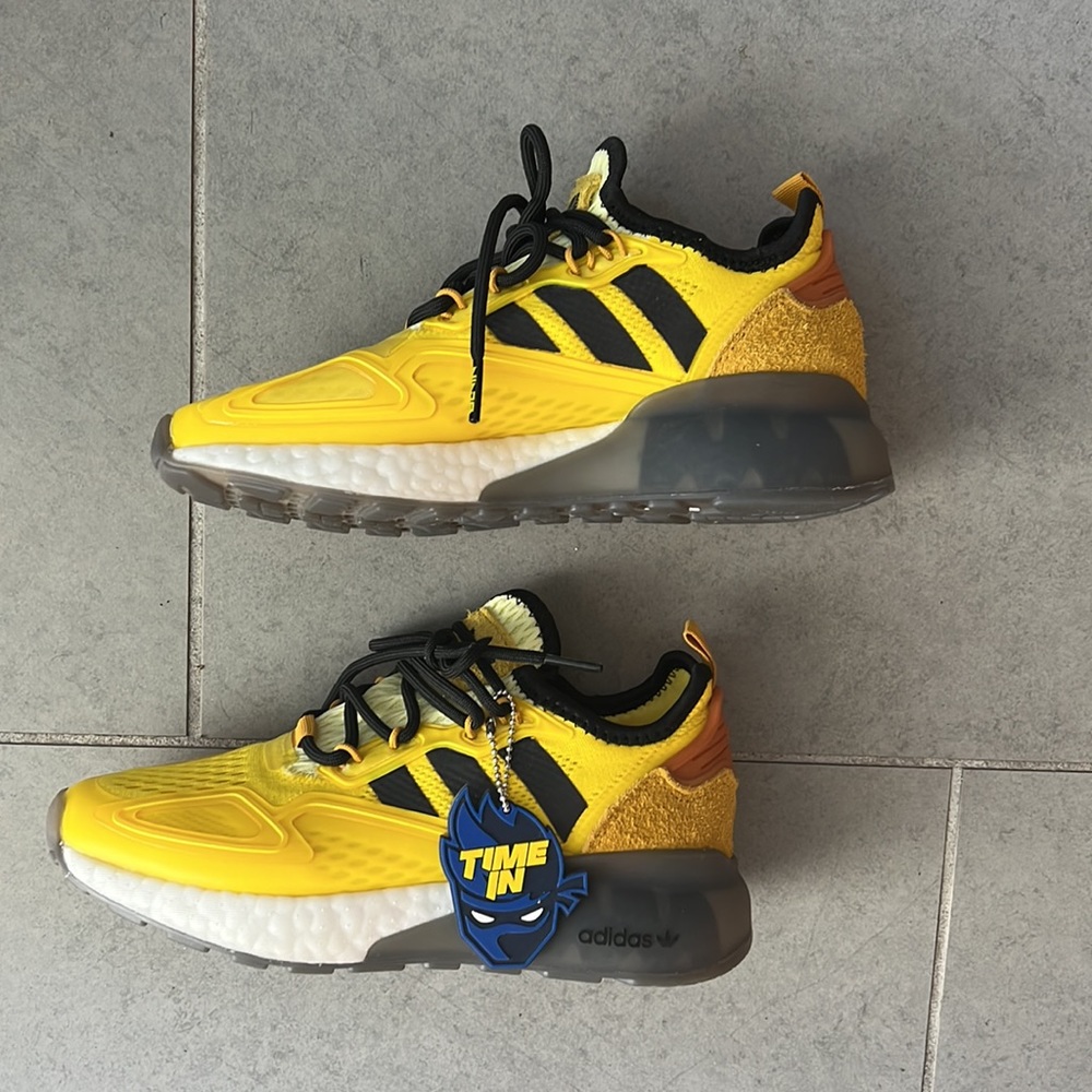 3 1/2 kids adidas time in ninja sneakers